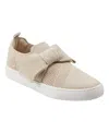 Bandolino Women's Bryce Bow Knit Slip On Sneakers In Neutral