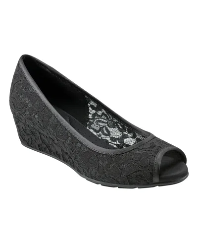 BANDOLINO WOMEN'S CANDRA PEEP TOE WEDGE DRESS PUMPS