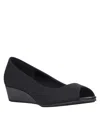 Bandolino Women's Candra Peep Toe Wedge Dress Pumps In Black