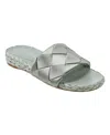 Bandolino Deedee Slide Sandal In Light Green