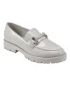 Bandolino Women's Franny Lug Sole Hardware Loafers In Gray