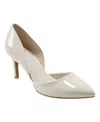 Bandolino Grenow D'orsay Pump In Ivory Patent