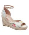 Bandolino Women's Kendri Espadrille Wedge Sandals In Multi