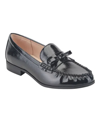 Bandolino Women's Laynei Bow Detail Tailored Loafers In Black