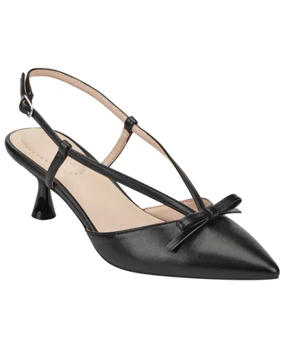 Bandolino Women's Macruz Slingback Kitten Heel Pumps In Black