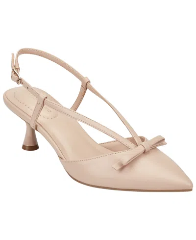 Bandolino Women's Macruz Slingback Kitten Heel Pumps In Neutral