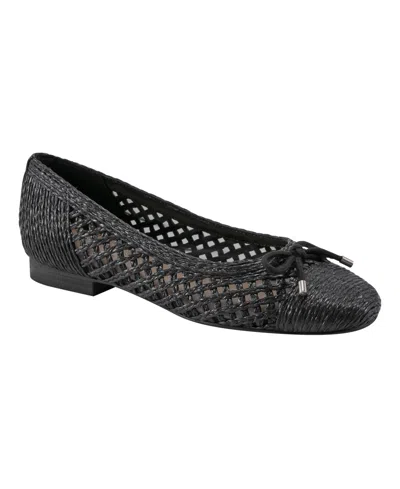 Bandolino Women's Marafia Woven Ballet Flats In Black