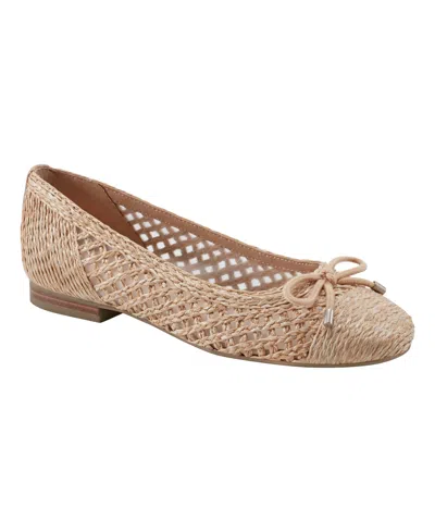 Bandolino Women's Marafia Woven Ballet Flats In Light Natural