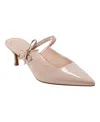Bandolino Bnmayblis3 Womens Solid Manmade Heels In Light Natural Patent