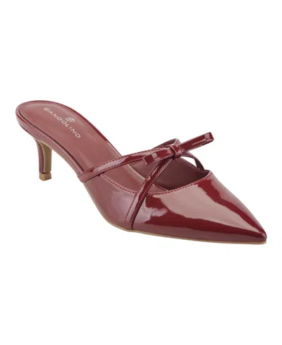Bandolino Mokita Mule In Red