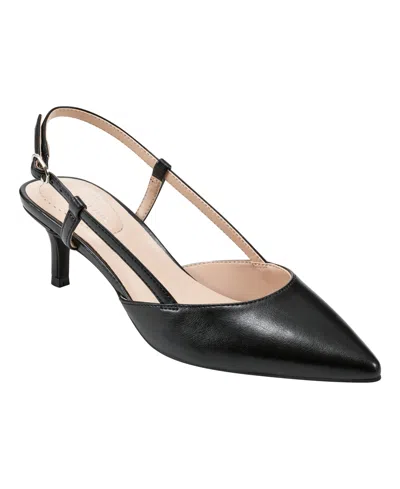 Bandolino Women's Movito Pointed Toe Slingback Dress Pumps In Black