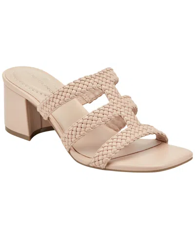 Bandolino Womens Mumm Heeled Sandals In Pink
