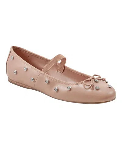 Bandolino Prity Mary Jane Flat In Medium Natural