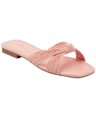 Bandolino Sella Slide Sandal In Pink