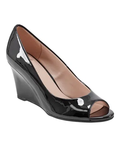 BANDOLINO WOMEN'S TUFFLOVE PEEP TOE WEDGE PUMPS