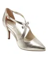 Bandolino Women's Zeffer Strappy Bow Kitten Heel Pumps In Gold
