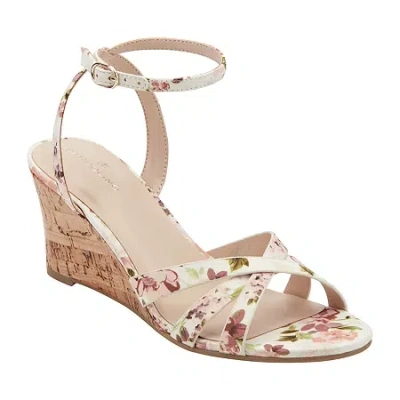 Bandolino Womens Adler Wedge Sandals In Multi