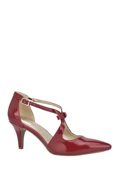 Bandolino Zeffer Kitten Heel Pump In Burgundy