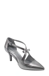 Bandolino Zeffer Kitten Heel Pump In Silver 02