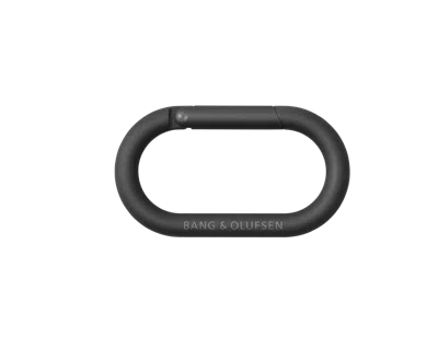 Bang & Olufsen Beosound Explore Carabiner In Black Anthracite