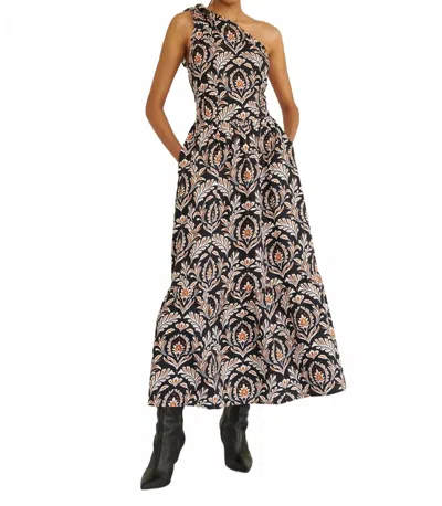 Banjanan Aliza Midi Dress In Galaxy In Multi