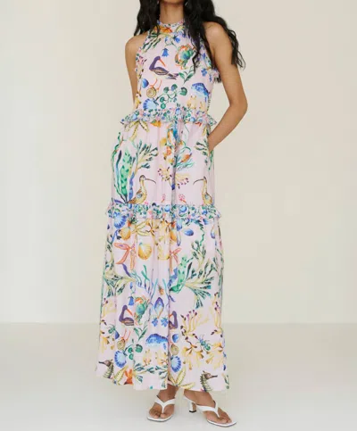 Banjanan Amelia Dress In Conch In Multi