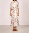 Banjanan Betty Dress In Coconut In White