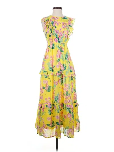 Pre-owned Banjanan Casual Dress In Yellow