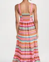 Banjanan Daniella Dress Cascade In Blue