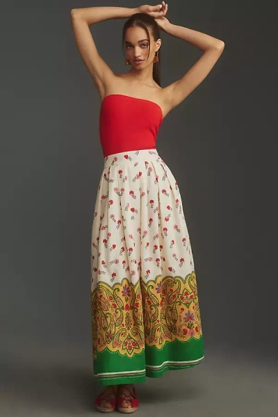 Banjanan Deena Maxi Skirt In Multicolor