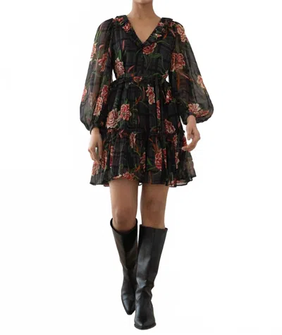 Banjanan Florence Dress In Meteorite