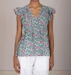 Banjanan Kira Top In Strawberry Cream