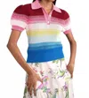 Banjanan Lilly Short-sleeved Polo In Multicolor In Multi