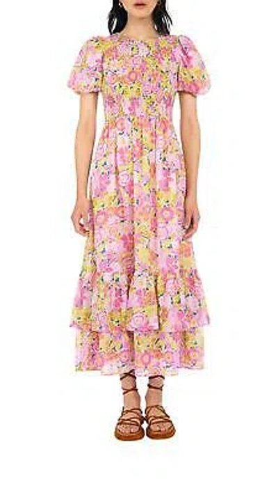 Pre-owned Banjanan Quant Dress For Women - Size Xs In Pink