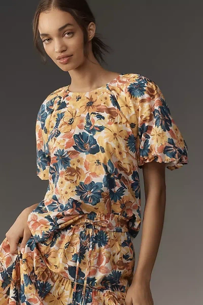 Banjanan Santos Blouse In Yellow