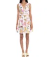 Banjanan Victoria Dress In Muse Spring In Multi
