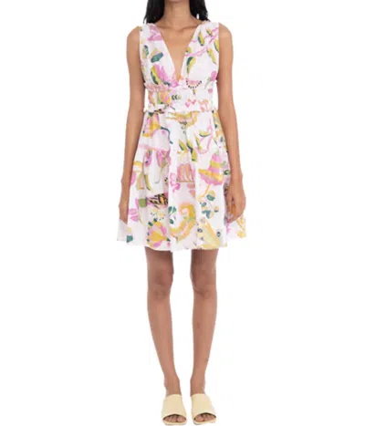 Banjanan Victoria Dress In Muse Spring In Multi
