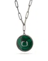 Banji Jewelry Silver 0.46 Ct. Tw. Diamond & Gemstone Statement Necklace