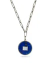 Banji Jewelry Silver 36.70 Ct. Tw. Diamond & Gemstone Necklace