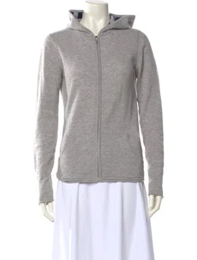 Pre-owned Banjo & Matilda Cashmere Crew Neck Sweater In Gray