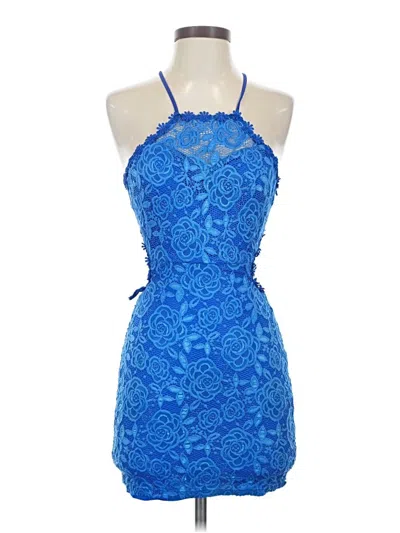 Pre-owned Banjul Cocktail Dress In Blue