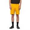 Banks Journal Big Bear Twill Walkshort In Dark Mustard In Yellow
