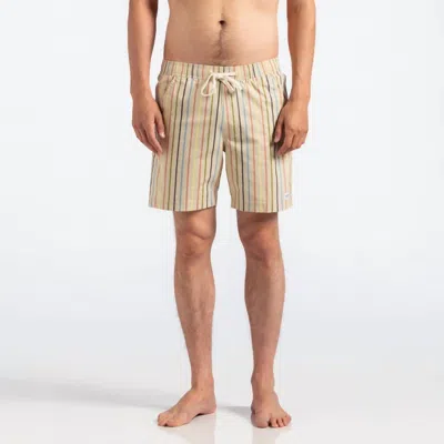 Banks Journal Birmingham Elastic Boardshort In Bone