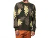 Banks Journal Camino Sweater In Dark Olive In Green