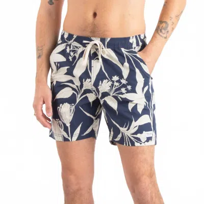 Banks Journal Fingal Elastic Boardshort In Insignia Blue