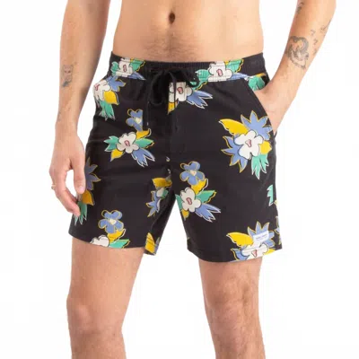 Banks Journal Islands Boardshort In Black
