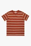 Banks Journal Men's Borderline Deluxe Tee In Clay In Brown