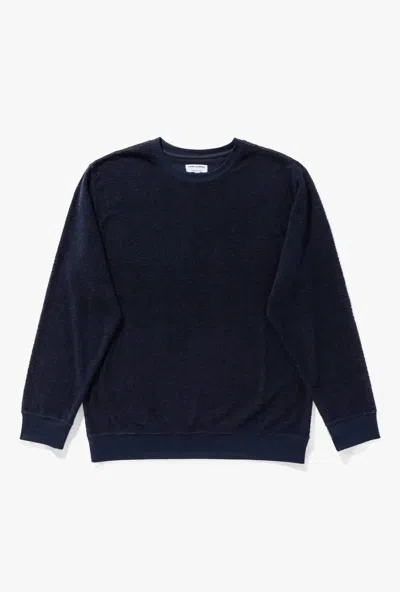 Banks Journal Men's Bueno Deluxe Fleece In Dirty Denim In Black