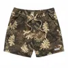 Banks Journal Men's Camino Elastic Boardshort In Dark Olive In Brown