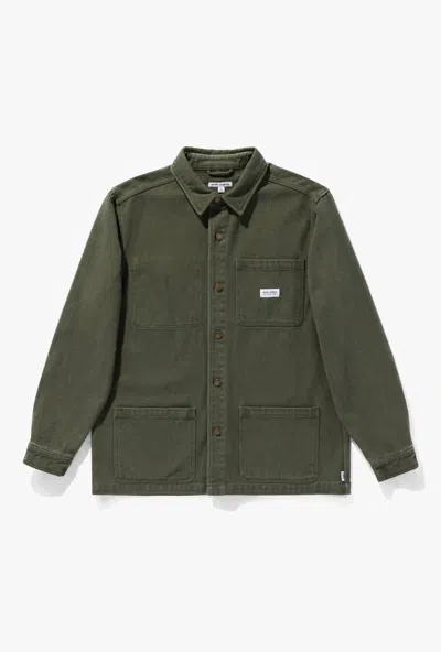 Banks Journal Men's Drifter Jacket In Olive Military